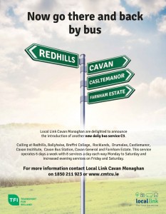 Redhills C3 Bus Route Poster