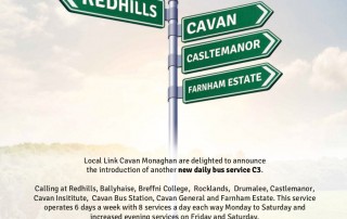 Redhills C3 Bus Route Poster