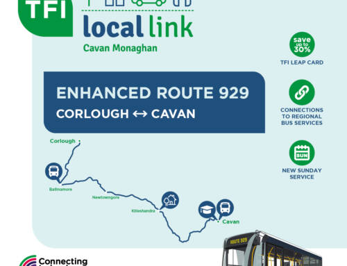 TFI Local Link Cavan Monaghan improves 929 bus service from Corlough to Cavan