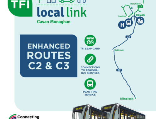 Enhanced TFI Local Link Route C2 will be extended to Kilnaleck with Route C3 now servicing Swellan